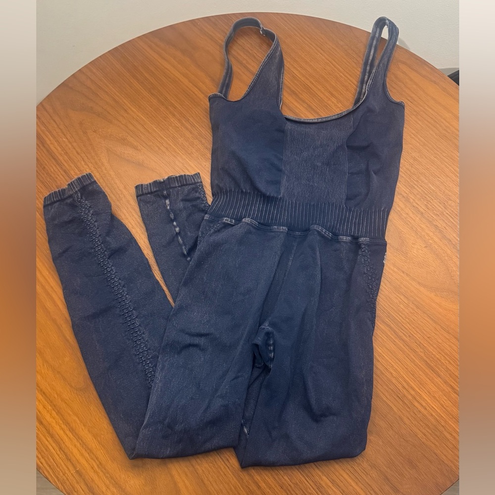 Free People Movement Navy Onesie XS/S